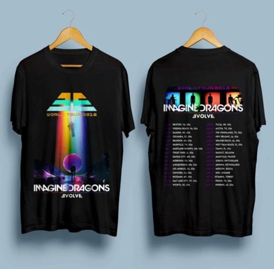 Discover Imagine Dragons Evolve Tour  Shirt