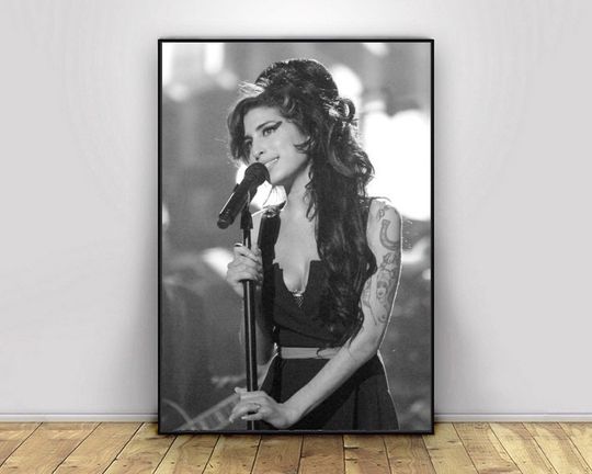 Discover Amy Winehouse, Music Singer Canvas Poster