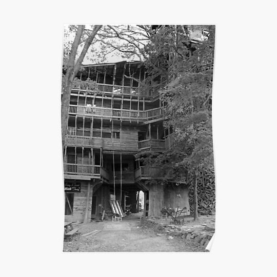 Discover Ministers Treehouse Premium Matte Vertical Poster