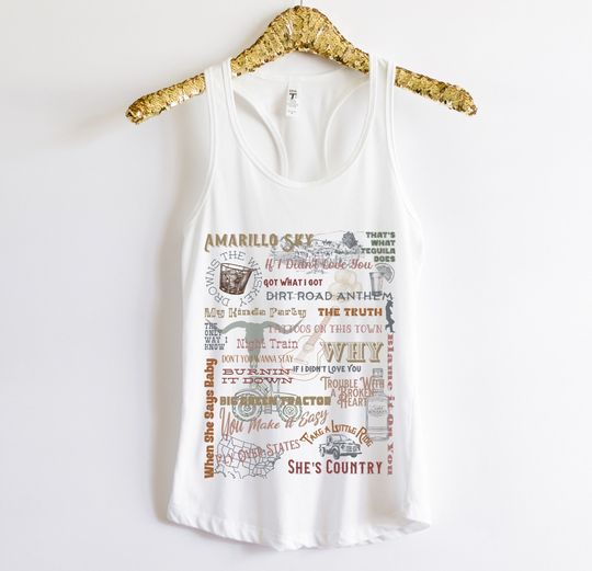 Discover Jason Aldean Tracklist Country Concert Tank