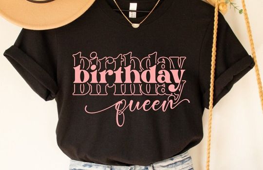 Discover Birthday Queen Celebration T-Shirt