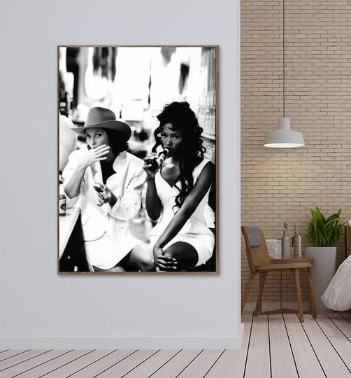 Discover Naomi Campbell and Christy Turlington Poster