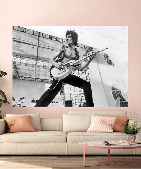 Discover Keith Richards, Music Singer Poster