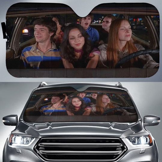 Discover That 70s Show Car Sunshade, Series Sunshade, TV Shows Car Accessories