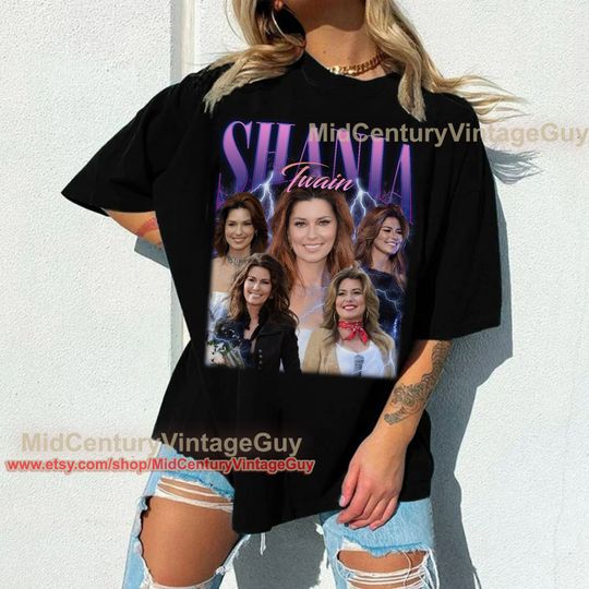 Discover Shania Twain Shirt, Shania Twain Country Music Concert Tour Shirt