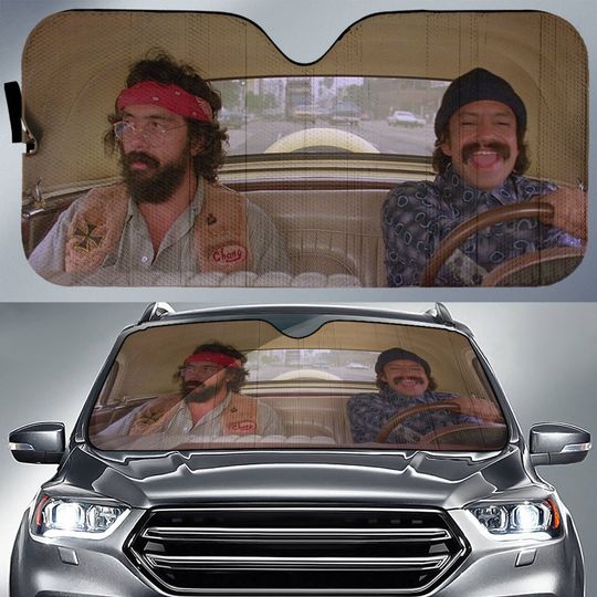Discover Cheech And Chong Driving Car Auto Sun Shades