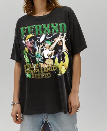 Discover Feid Ferxxo Vintage Shirt, Ferxxo Nitro Jam Tour Shirt, Feid Merch