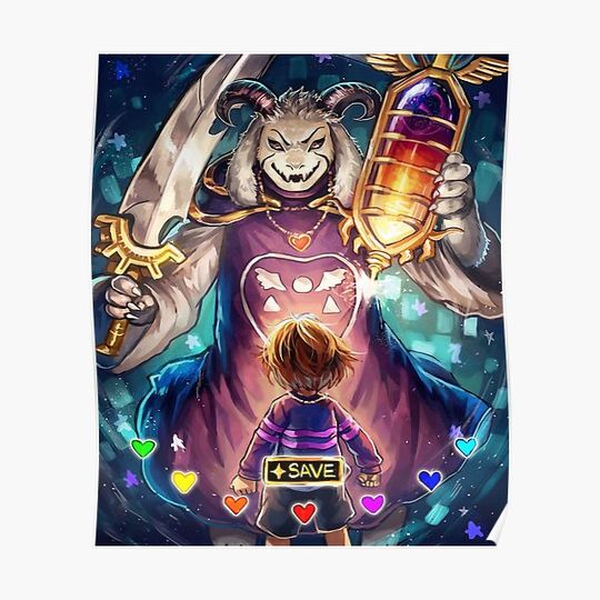 Discover Undertale Premium Matte Vertical Poster