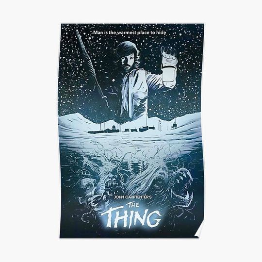 Discover The Thing (1982) Premium Matte Vertical Poster