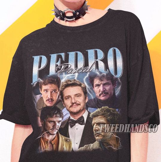 Discover Vintage Pedro Pascal T-Shirt - Timeless Design