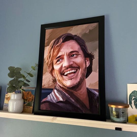 Discover Pedro Pascal Art Poster, Nicolas Pedro Meme Poster