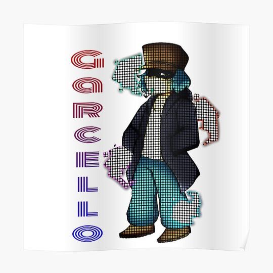 Discover garcello Friday night funkin mod Premium Matte Vertical Poster