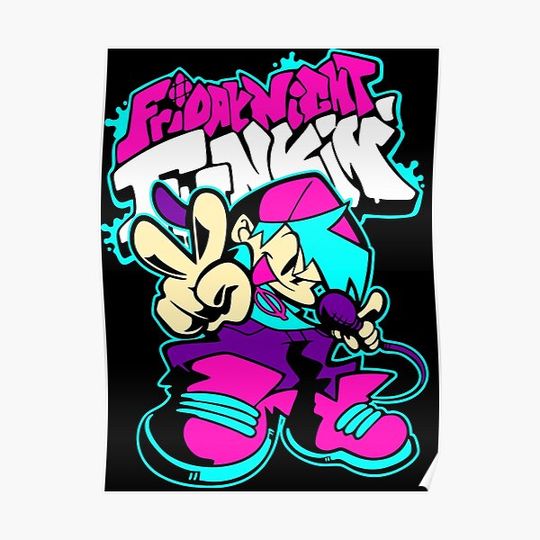 Discover Friday Night Funkin Premium Matte Vertical Poster