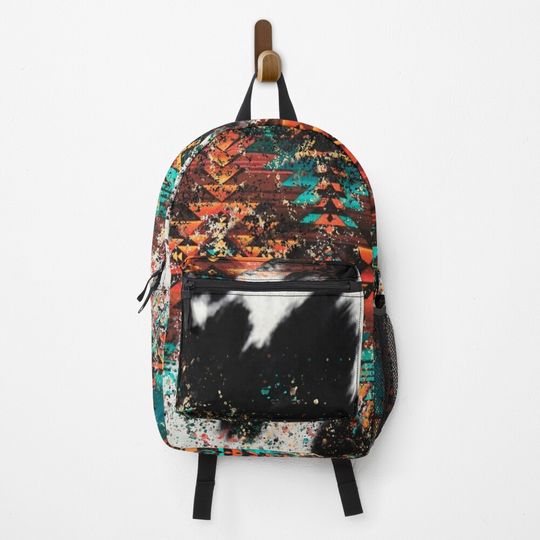 Discover country cowhide tribal print Backpack