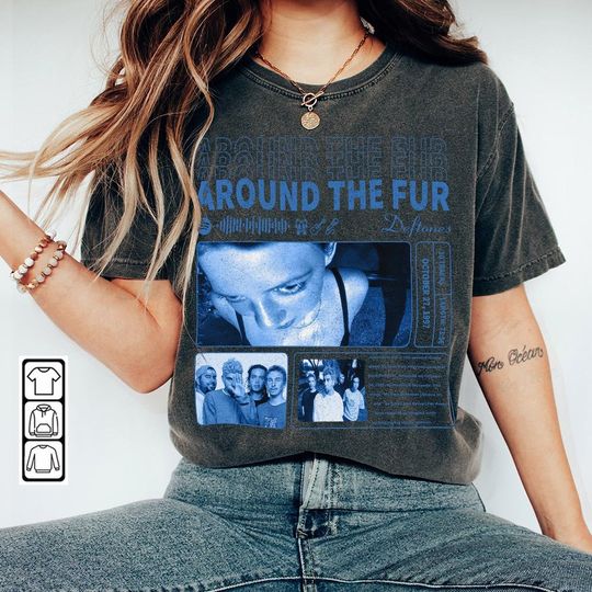 Discover Deftone Music Shirt, Around the Fur Album Vintage Bootleg