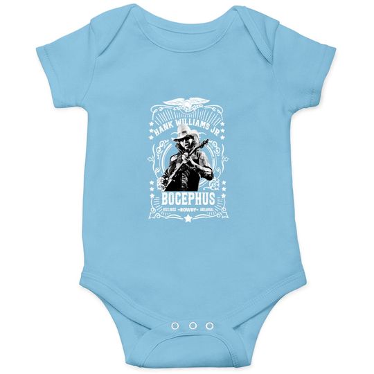 Discover Hank Jr Bocephus Country Music Onesies