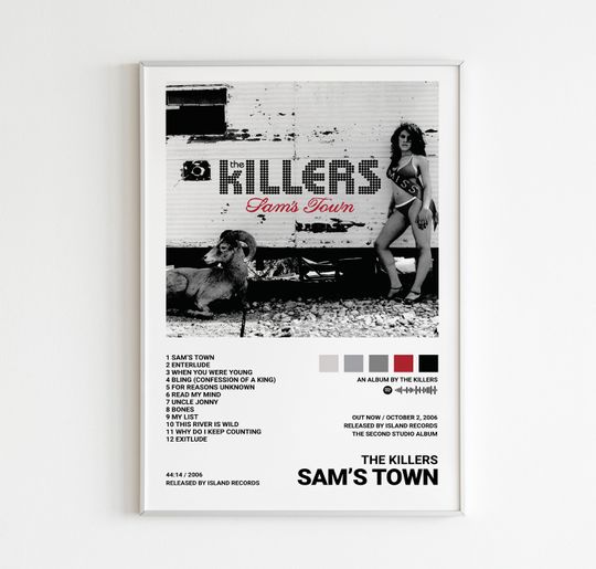 Discover The Killers Posters, Sam's Town Poster