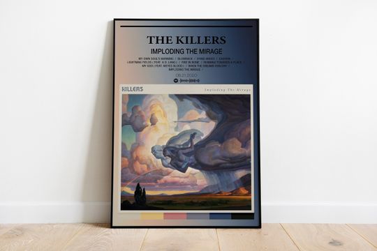 Discover The Killers - Imploding The Mirage - Album Poster