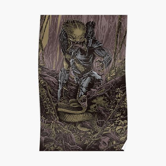 Discover Predator Premium Matte Vertical Poster