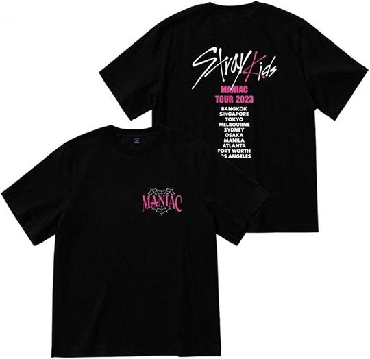 Discover Stray Kids t-Shirt MANIAC Encore 2023 t Shirts