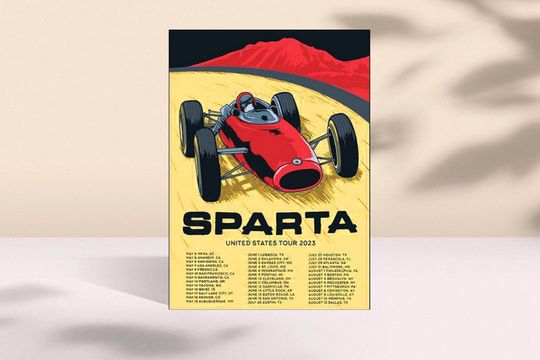 Discover Tour 2023 Of Sparta United States Poster