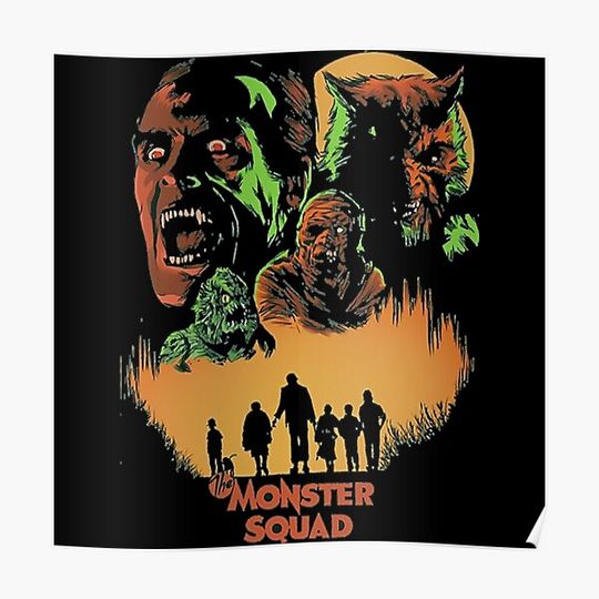 Discover The Monster Squad Premium Matte Vertical Poster
