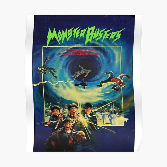 Discover Monster horror squad movie poster Premium Matte Vertical Poster