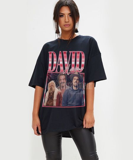 Discover DAVID HARBOUR Vintage Shirt
