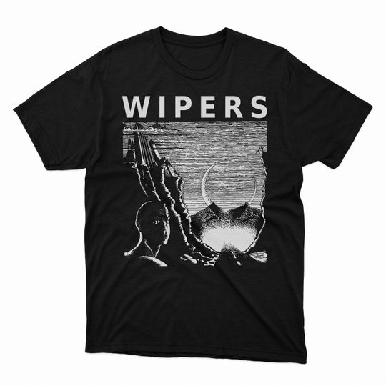 Discover Wipers shirt 70s Punk Rock, Alien Boy Tee