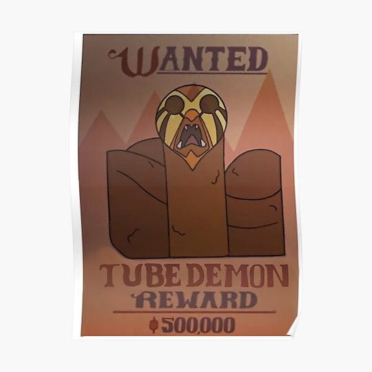 Discover The Owl House Hooty Wanted Poster! Premium Matte Vertical Poster