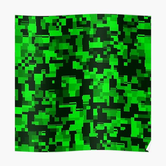 Discover Creeper Chaos Premium Matte Vertical Poster