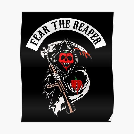 Discover Fear The Carolina Reaper Premium Matte Vertical Poster