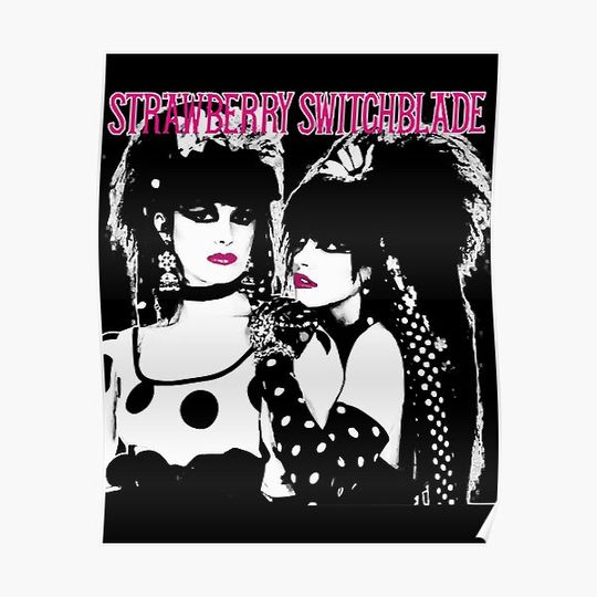 Discover Strawberry Switchblade Premium Matte Vertical Poster