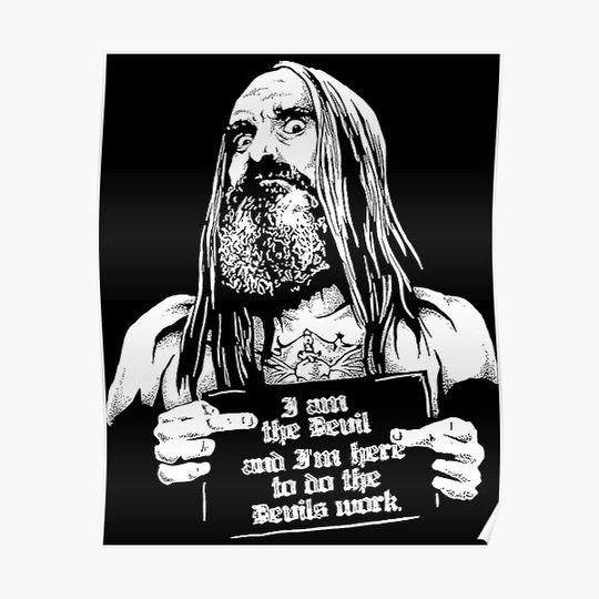 Discover Captain Spaulding Premium Matte Vertical Poster