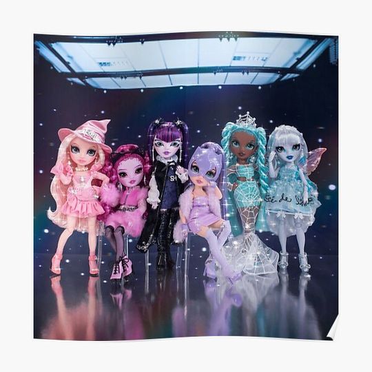 Discover Rainbow High Shadow High Rainbow Vision Costume Ball Premium Matte Vertical Poster