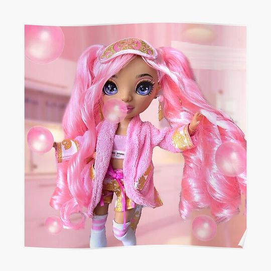 Discover Rainbow high slumber party Brianna Premium Matte Vertical Poster