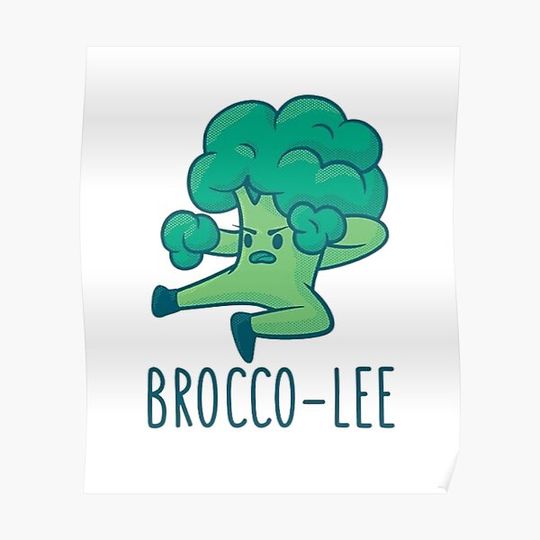 Discover Broccoli Premium Matte Vertical Poster