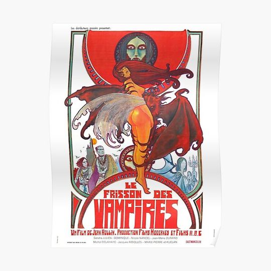 Discover Frisson des Vampires Premium Matte Vertical Poster