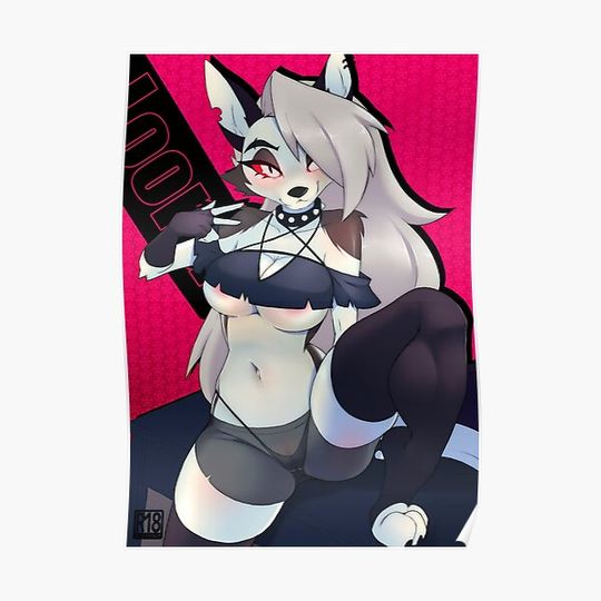 Discover Helluva Boss Loona Premium Matte Vertical Poster