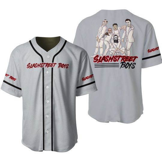 Discover Horror slashstreet boys baseball jersey