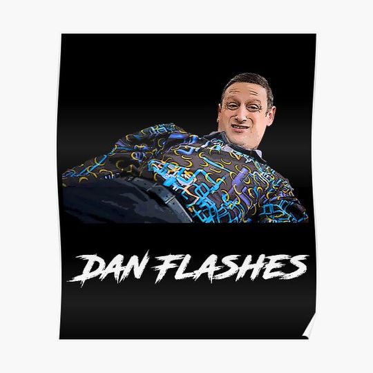 Discover ITYSL-  Dan Flashes Pattern Tim Premium Matte Vertical Poster