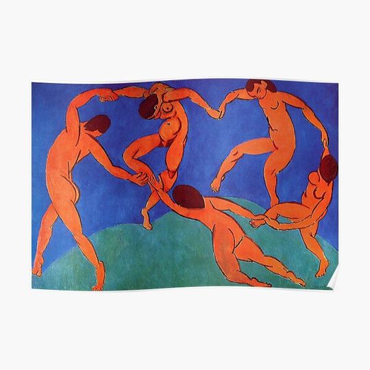 Discover Dance II Henri Matisse Premium Matte Vertical Poster