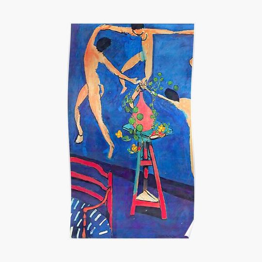 Discover Nasturtiums with "The Dance" (II), 1912 - Henri Matisse Premium Matte Vertical Poster