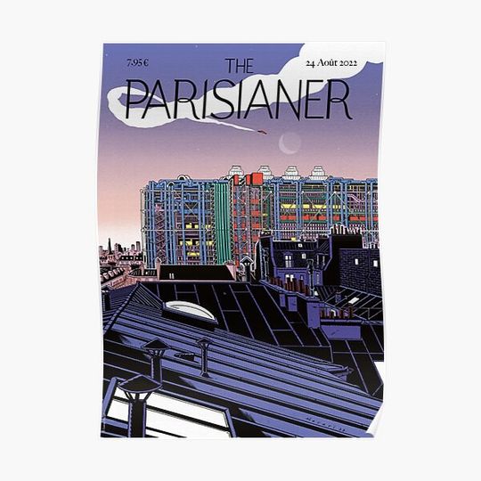 Discover THE PARISIANER - 24 August 2022 Premium Matte Vertical Poster