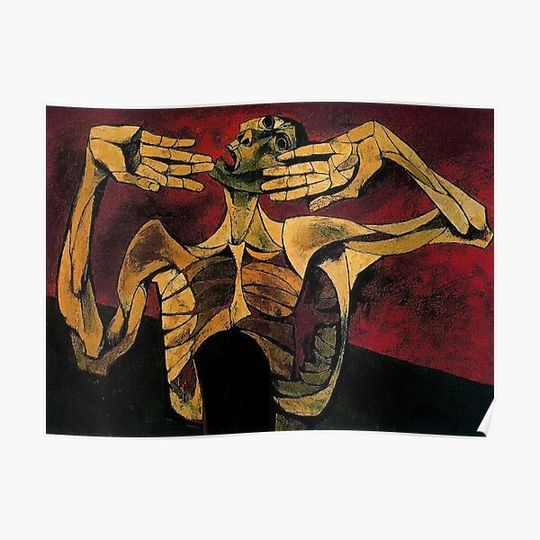 Discover oswaldo guayasamin Premium Matte Vertical Poster