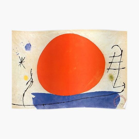 Discover Miro Print Art Poster