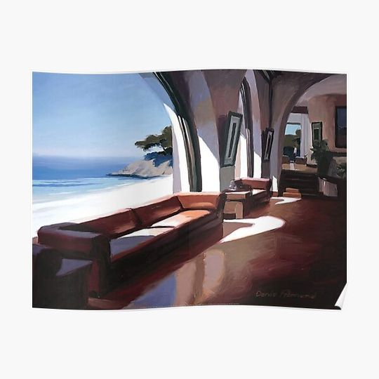 Discover Denis Fremond - Sea view Premium Matte Vertical Poster
