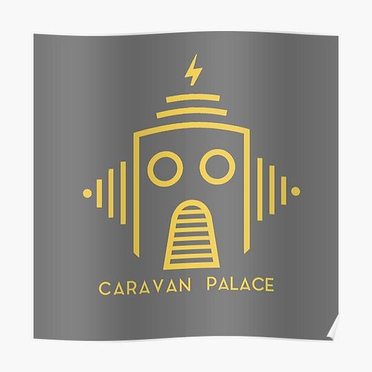 Discover caravan palace Premium Matte Vertical Poster