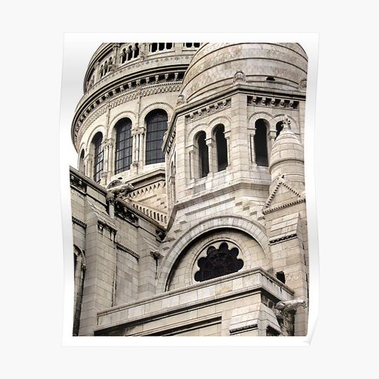 Discover Sacre Coeur Premium Matte Vertical Poster