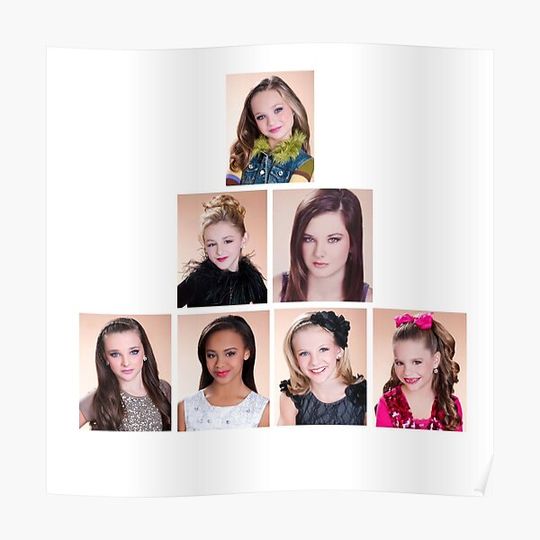 Discover dance moms pyramid Premium Matte Vertical Poster